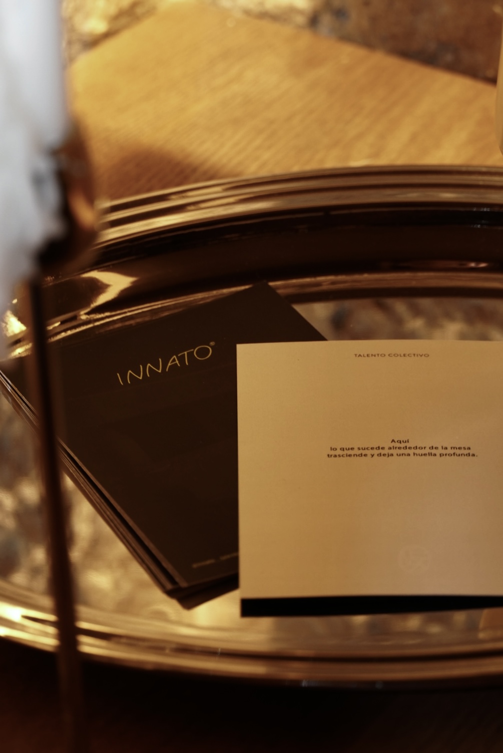 Innato Talento printed materials